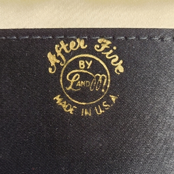 After Five Vintage Elegant Black  Clutch with Gold & Mother Of Pearl Accents - Picture 2 of 12